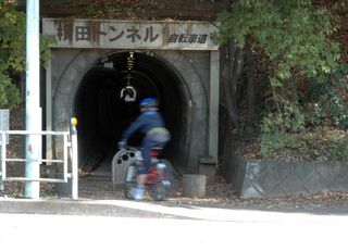 羽村山口軽便鉄道跡