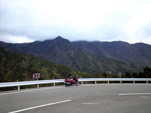 大永山トンネル付近